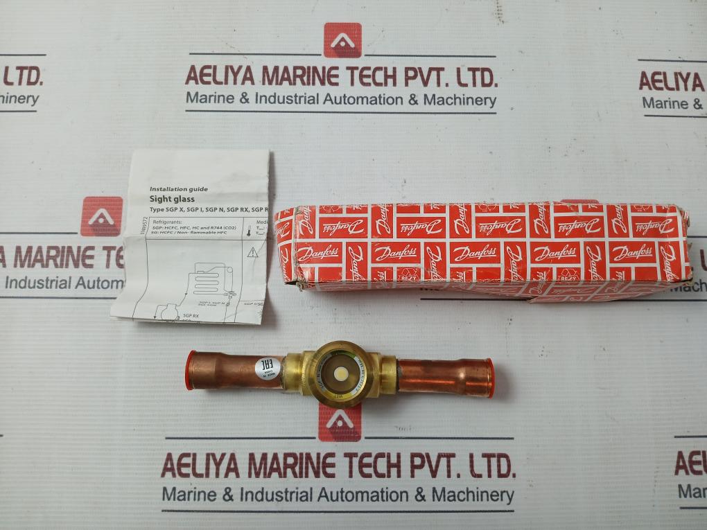 Danfoss Sgp 16S N Sight Glass 014L0184 Max 80ËšC/175ËšF
