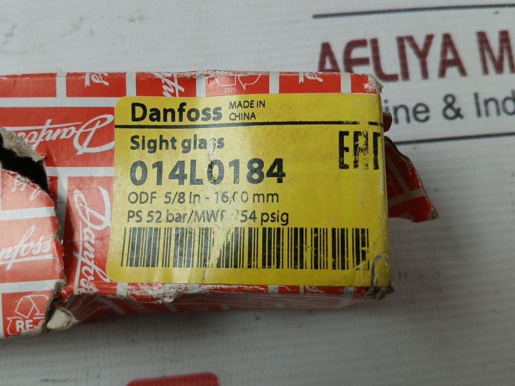 Danfoss Sgp 16S N Sight Glass 014L0184 Max 80ËšC/175ËšF