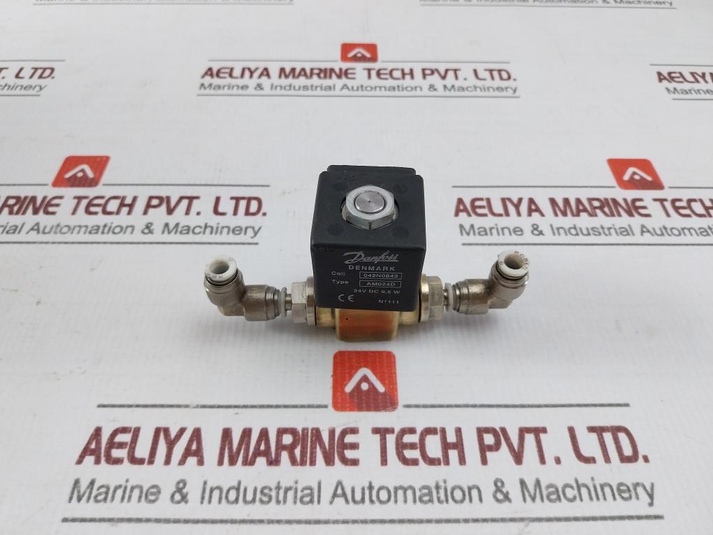 Danfoss Am024D Solenoid Valves With Push-in Fitting 24V Dc 9.5 W