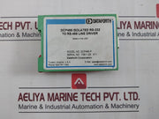Dataforth Dcp485-p Fully Isolated Din Rail Rs-232 To Rs-485 Converter/Line Drive