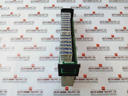 Dataforth Scmpb01 Channel Analog I/O Backpanel W/ 15 I/O Plcs Scm5B41,Scm5B32,Scm5B31,Scm5B47 Power Supply