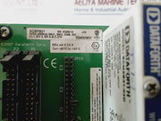 Dataforth Scmpb01 Channel Analog I/O Backpanel W/ 15 I/O Plcs Scm5B41,Scm5B32,Scm5B31,Scm5B47 Power Supply