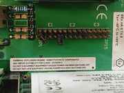Dataforth Scmpb01 Channel Analog I/O Backpanel W/ 15 I/O Plcs Scm5B41,Scm5B32,Scm5B31,Scm5B47 Power Supply