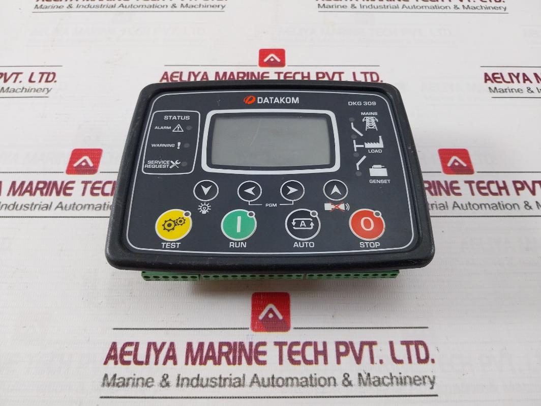 Datakom Dkg 309-mpu Automatic Mains Failure Unit 9-33 Vdc 200Ma Max