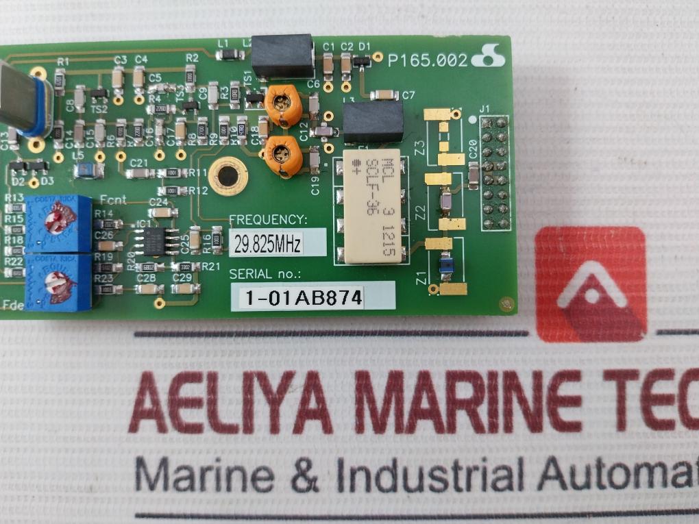 Datawell P165.002 Printed Circuit Board 29.825 Mhz E448532