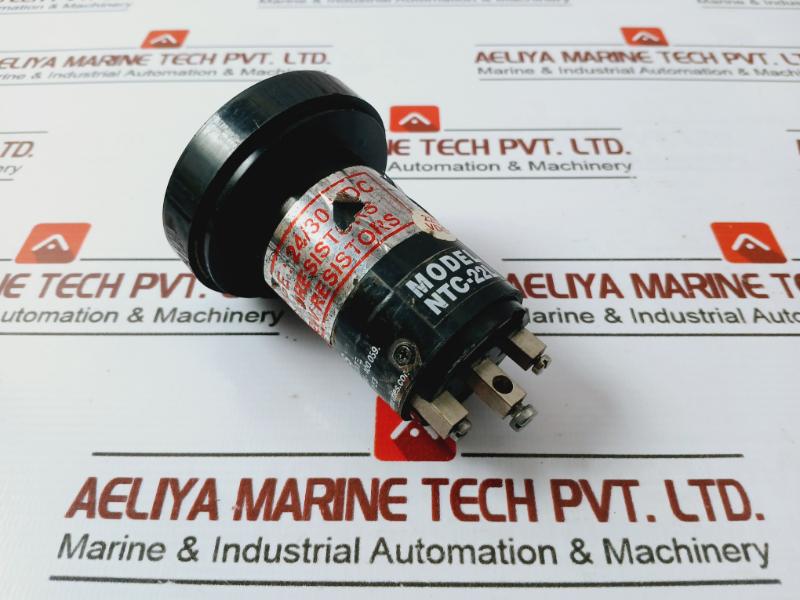 Dav Industries Ntc-22L Semaphore Indicator, 24/30 Vdc