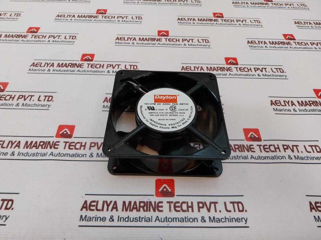 Dayton 4Wt33 Standard Square Axial Fan 