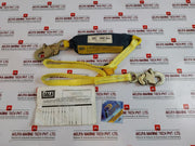 Dbi Sala 1240006 Shock Absorber Lanyard Length-6Ft Snap Hook Anchor Connection 130-310 Lbs