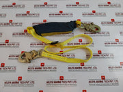 Dbi Sala 1240006 Shock Absorber Lanyard Length-6Ft Snap Hook Anchor Connection 130-310 Lbs