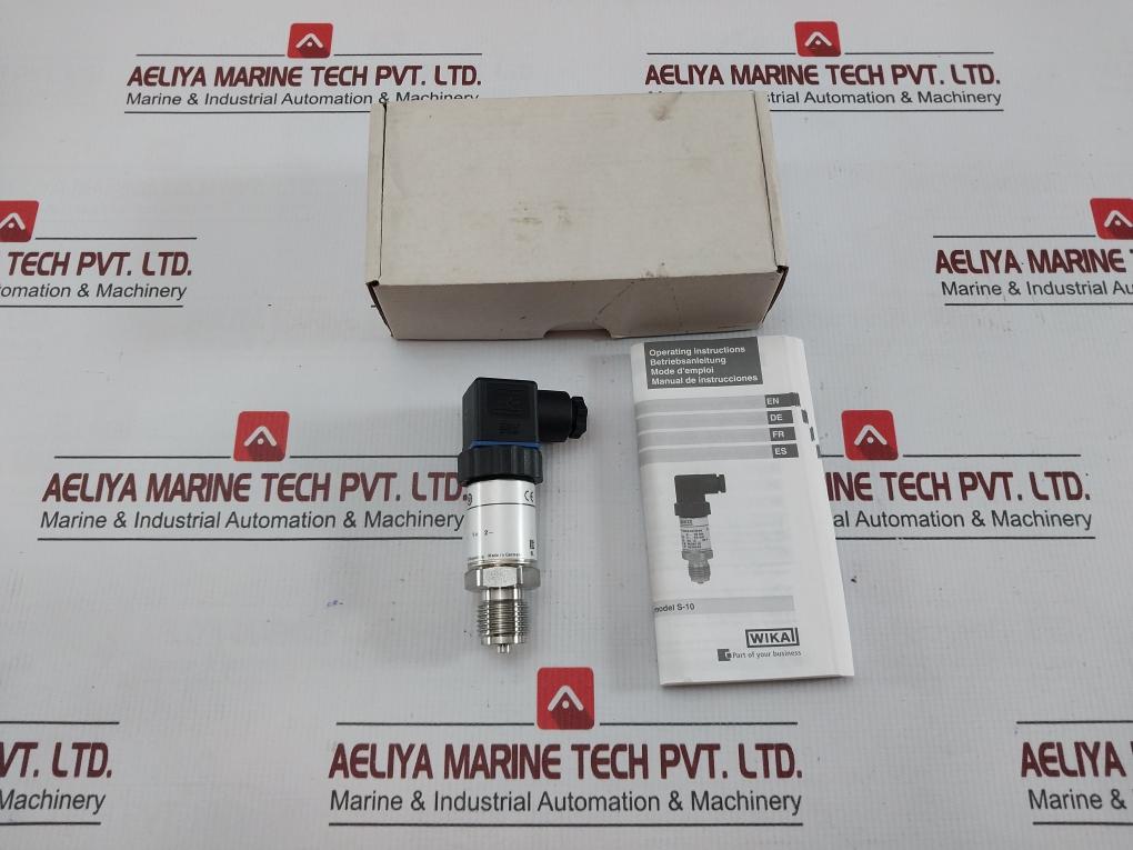 Dc 10–30 V Pressure Transmitter 0..16 Bar 4..20 Ma By Wika 9013555 S-10