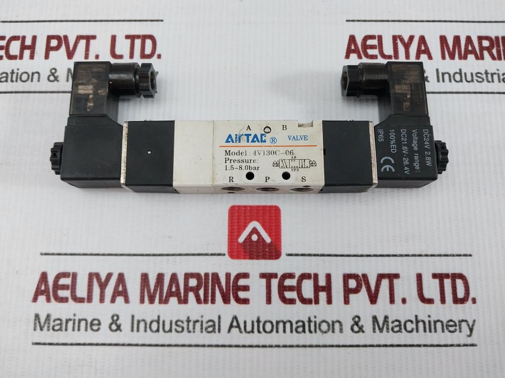 Dc24v 2.8w Solenoid Valve By Airtac 4v130c-06