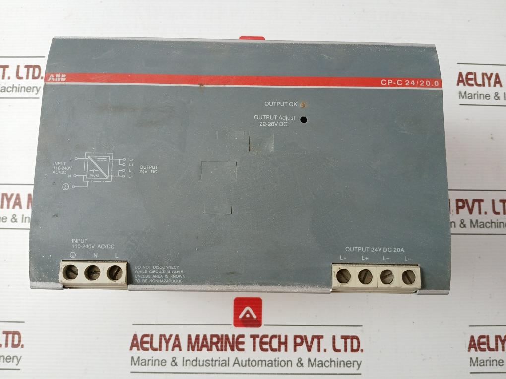 Dc 462-480w Brand - Abb Cp-C 24/20.0 Switch Mode Power Supply 22-28v