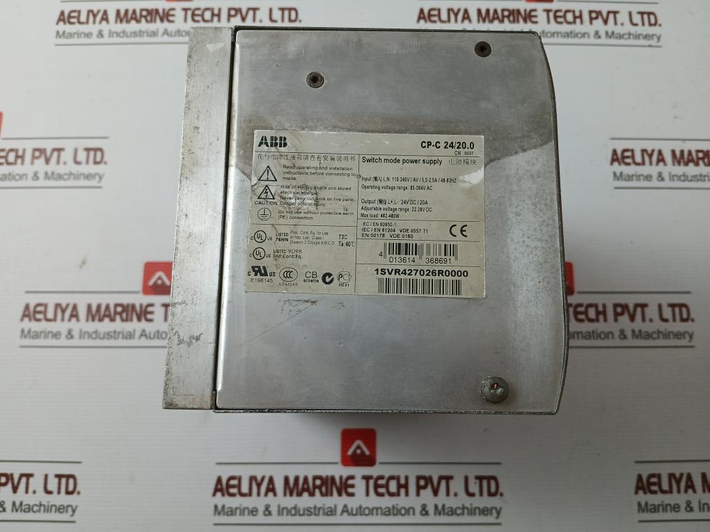 Dc 462-480w Brand - Abb Cp-C 24/20.0 Switch Mode Power Supply 22-28v
