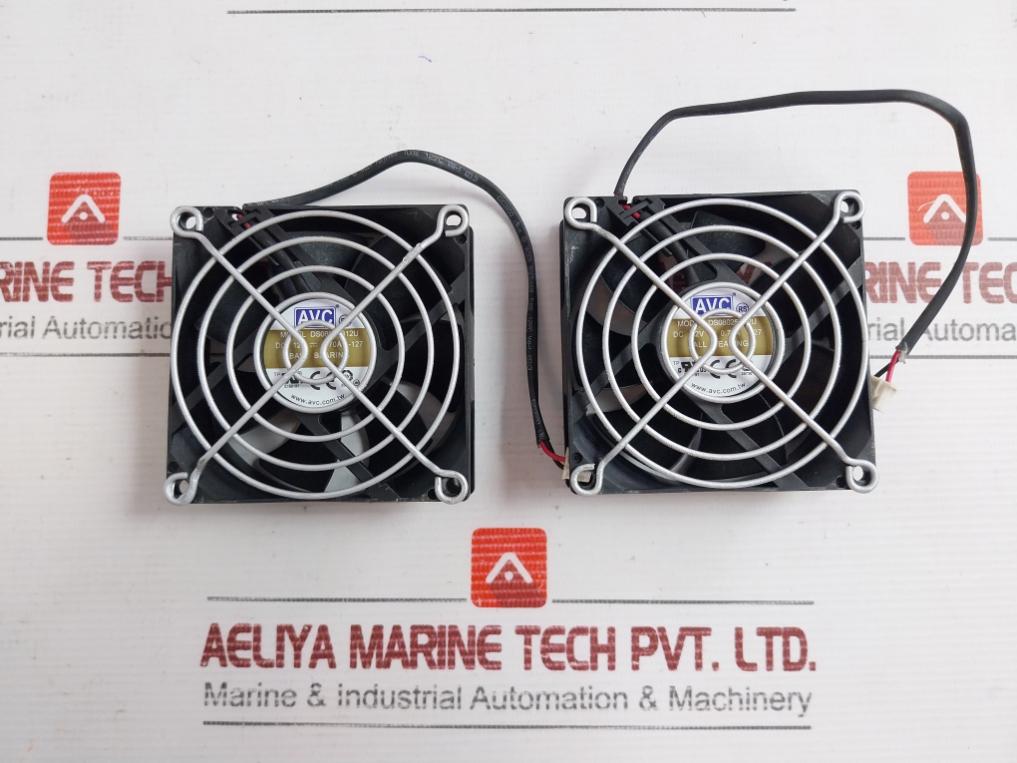 Dc Cooling Fan 12v 0.70a Brand Avc Part Number: Ds08025b12u