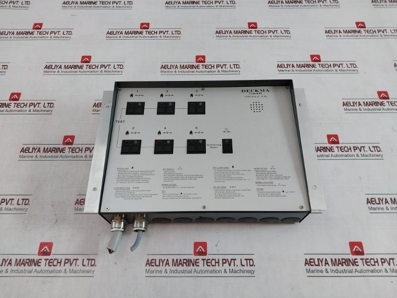 Deckma 8c15.5-6 Gl Fire Detection System 230V Ip55 50/60Hz