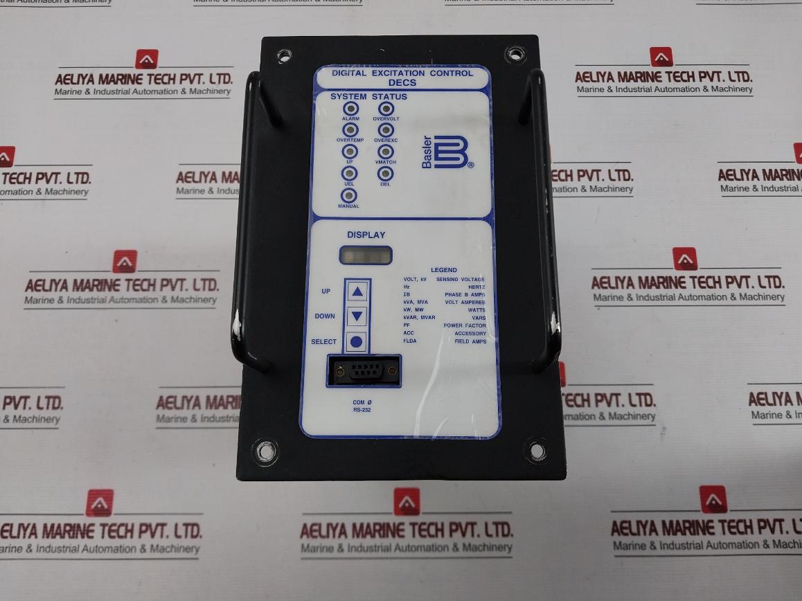 Decs 125-15-B2c1 Digital Excitation Control System 9265300-128 By Basler Electric