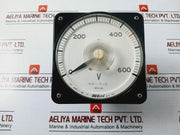 Deesys W11-va Panel Board Meter Wide Angle, 0-600v, 60hz USED