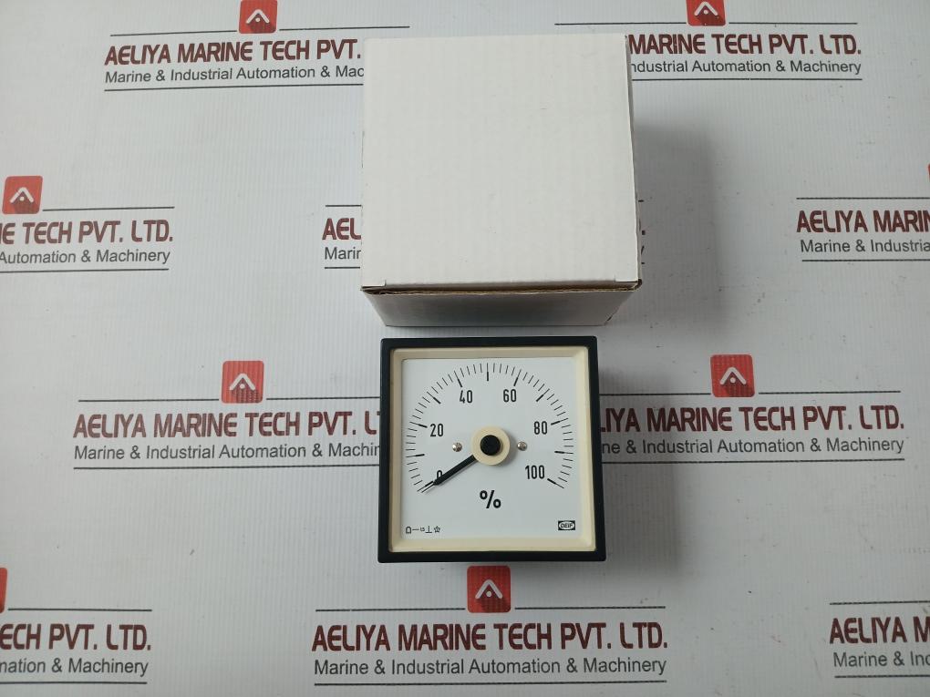 Deif 0-100% - 260 Gm Analog Tachometer/Rpm Meter