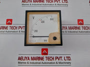 Deif 0-600V Analog Voltmeter 11366-2 ~1.5