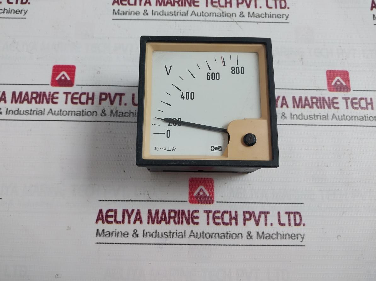 Deif 0-800V Analog Voltmeter 1.5
