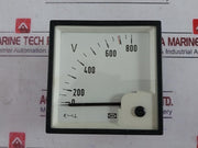 Deif 0-800V Voltage Meter Rotary Instrument  Eq96-x