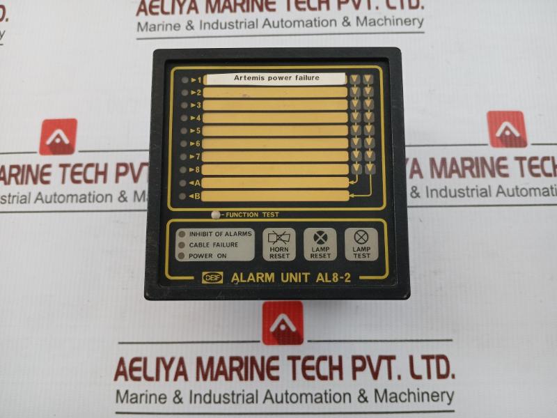 Deif 12-48v Dc Al8-2 Alarm Unit