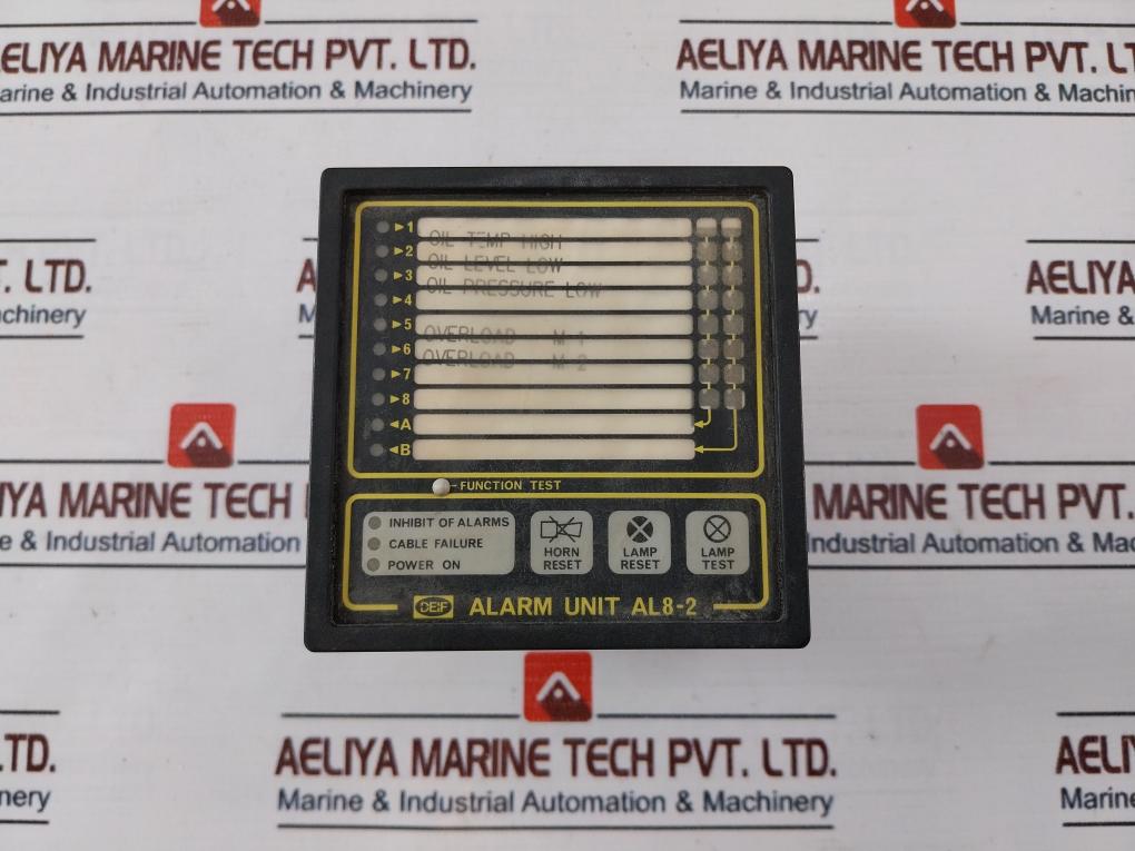 Deif Al8-2 Alarm Unit 12-48Vdc Used
