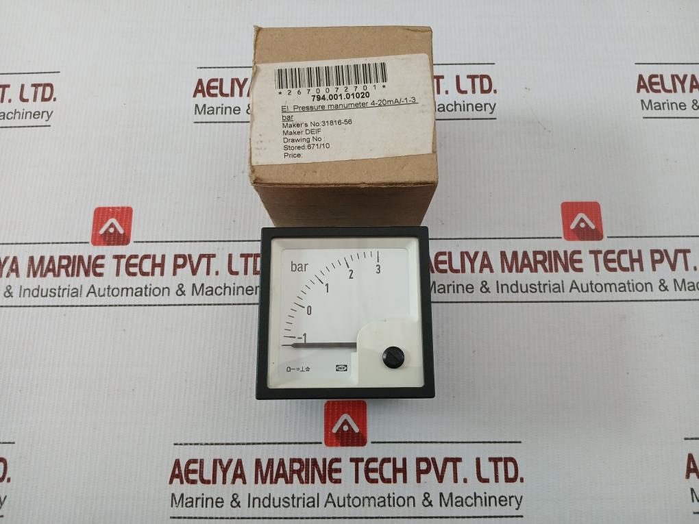 Deif Analog Panel Meter Dq72-X