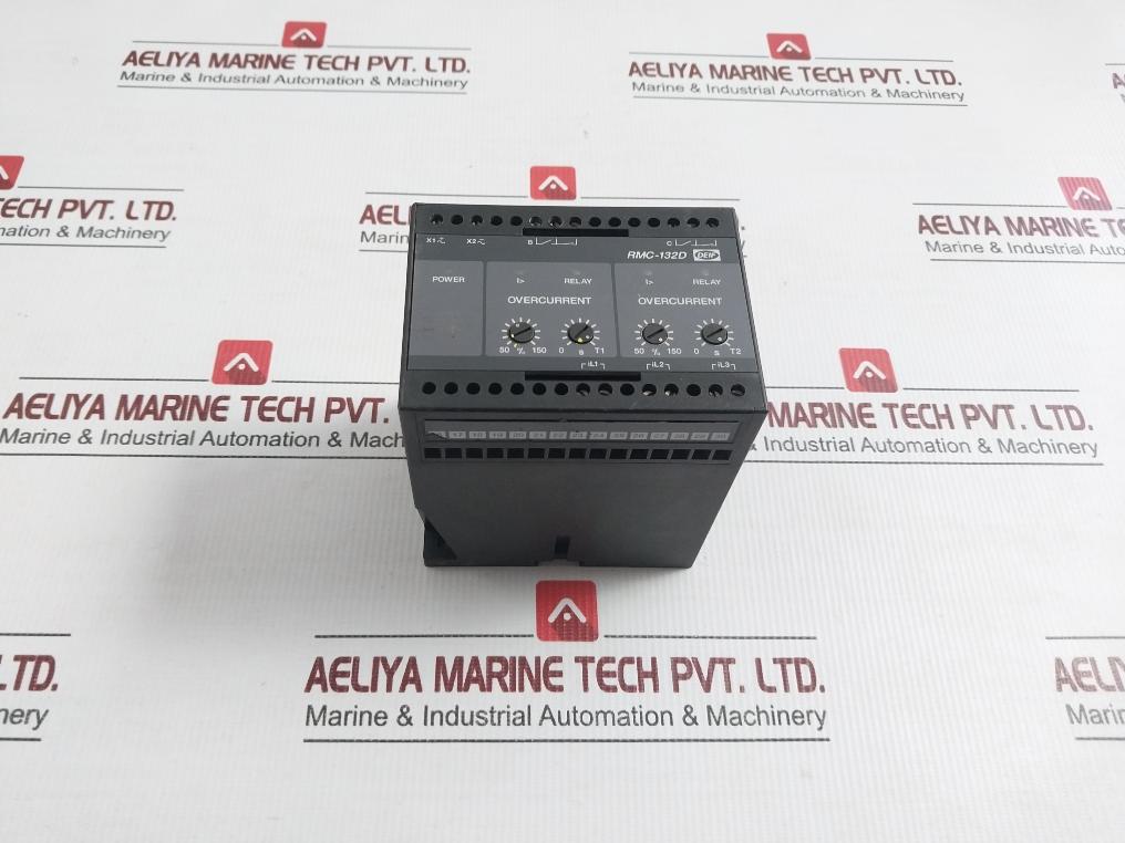Deif Double Over Current Relay 5a 440v Rmc-132d