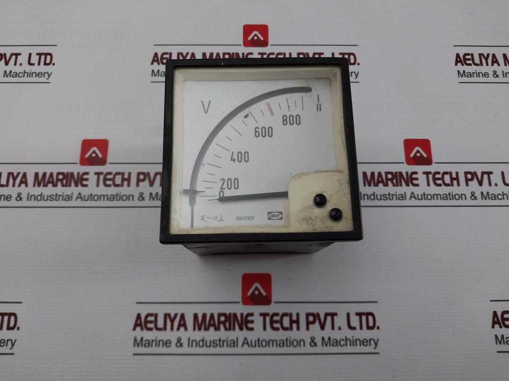 Deif Eq96/2 Voltage Meter 0-800V