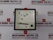 Deif Eq96 Ac Ammeter Moving-iron Quadratic Instrument 0-400 2 Times Overload