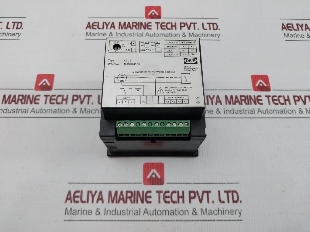 Deif Used Condition 0-528vac Insulation Monitor Aal-2