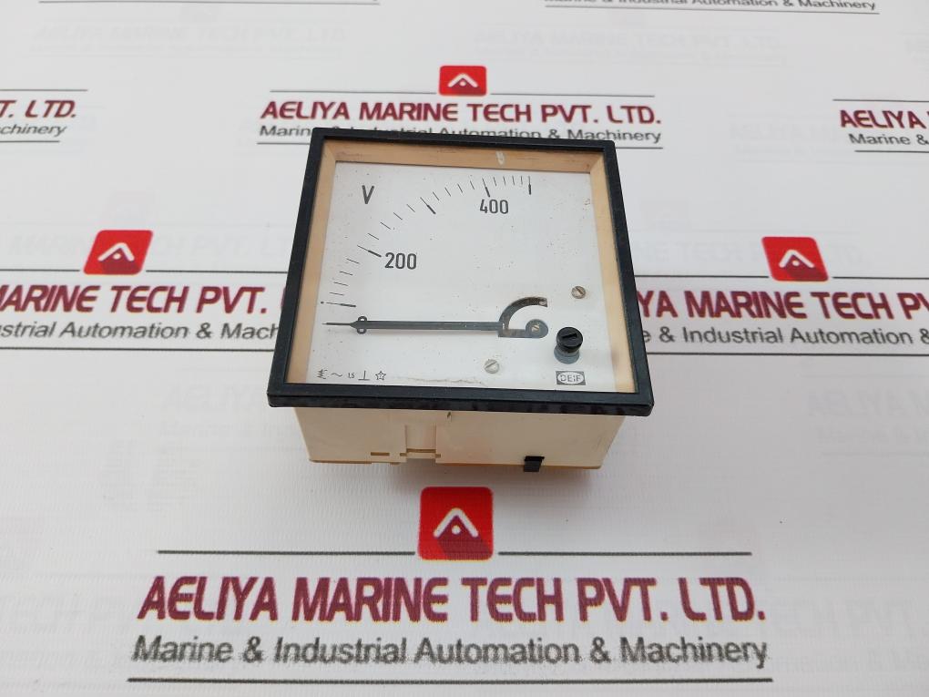 Deif 0-500V Voltmeter DΩC 512A