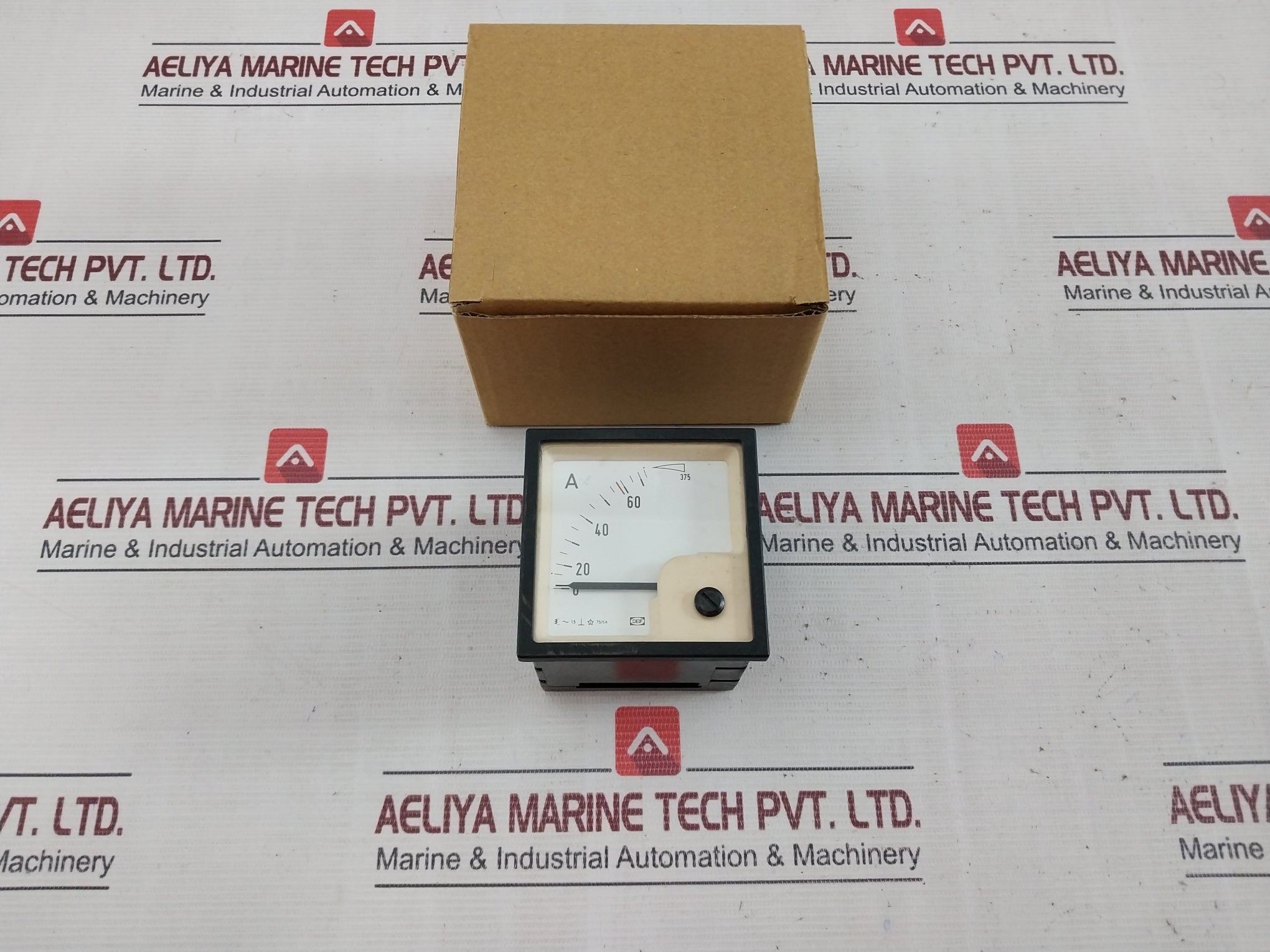 Deif 0-75/375A Analog Ammeter 30084-10