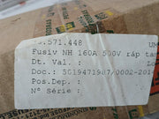 Dekfuse Nh 02 Hrc Fuse Gl/Gg 160A 500V 120Ka