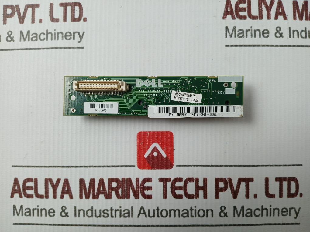 Dell Mx-0535Fy-12417-34T-006L Poweredge Cd/Floppy Drive Interposer Board 94V