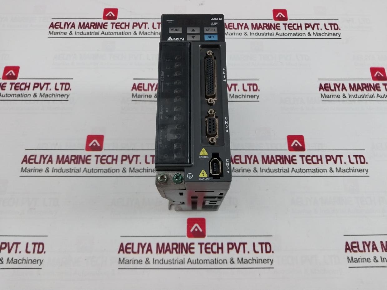 Delta Asd-b2-0421-b Servo Drive 200-230V 3Ph 50/60Hz 1.86A (Not Working)