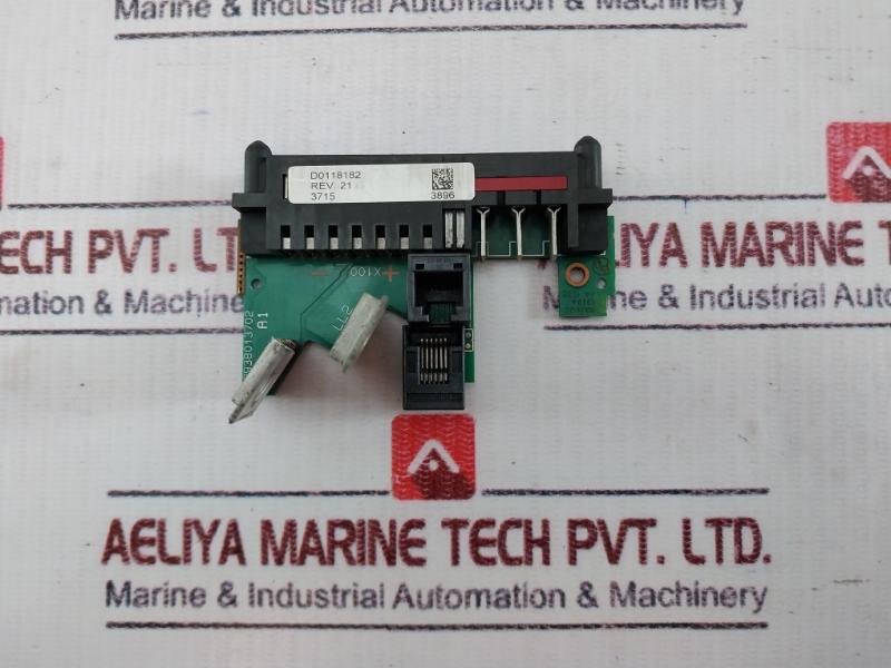 Delta D0118182 Power Rectifier Back Plane Module Rev 21 D011818
