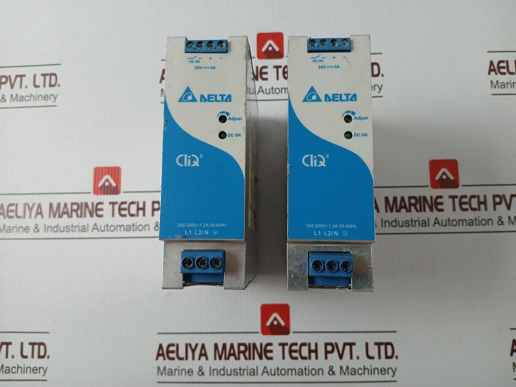 Delta Drp-24V120W2Bn Power Supply Rev 03 50-60 Hz 200-277V Output 24V 5A