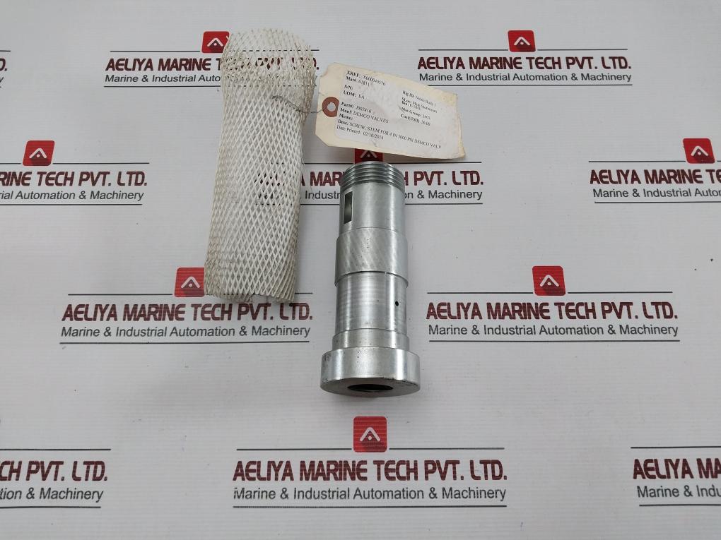 Demco Valves J007416 Stem Screw 4 In 5000Psi Ht Dl13100764 Rev 03