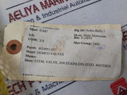 Demco J024951-107 Stem Valve Ht-sc0809-d20