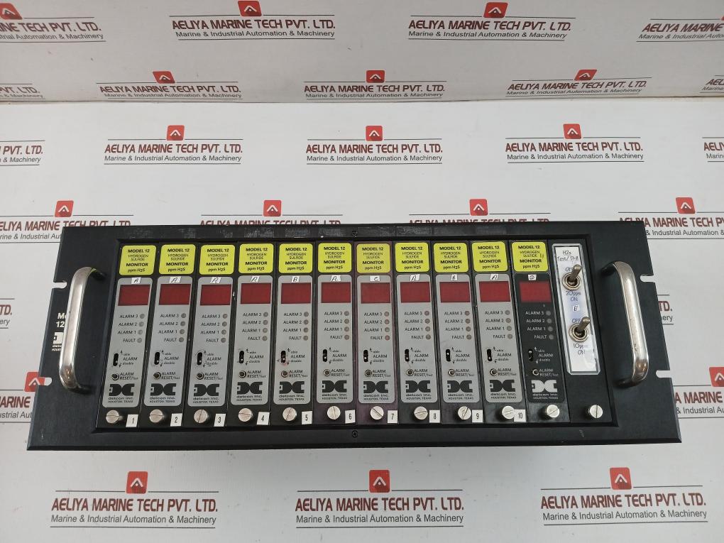Detcon 1212b Rack Module 4.2amps Rs-485 Id 440-01952-1