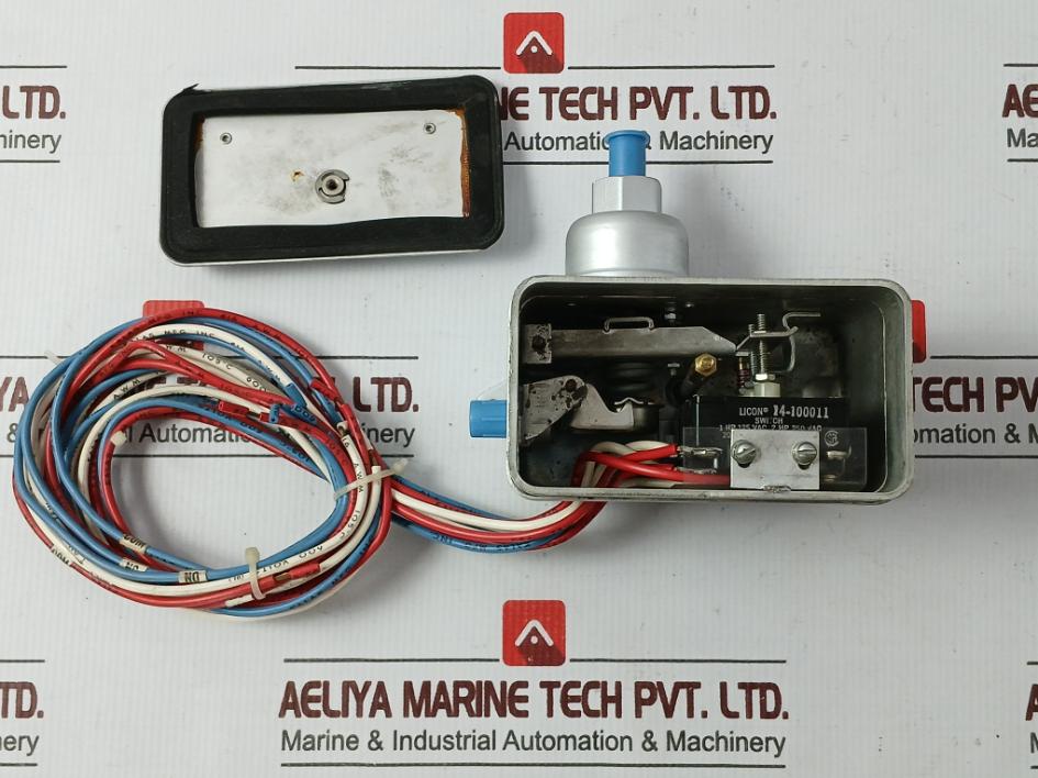 Detroit Switch 4K5B26D00B Industrial Pressure Control Switch 115/230 Vac