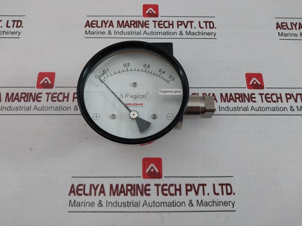 Differential Pressure Gauge By Hirlekar Precision Part No. 200 Dgr Gs S 4.0 4n 1 Ss T V 32