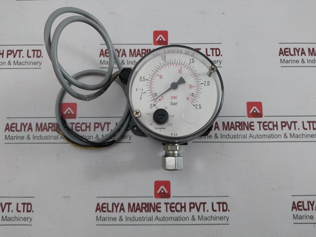 Differential Pressure Switch 1 Meter 25bar 0-36psi By Fischer Ds1104na23a1d153