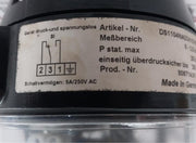 Differential Pressure Switch 1 Meter 25bar 0-36psi By Fischer Ds1104na23a1d153