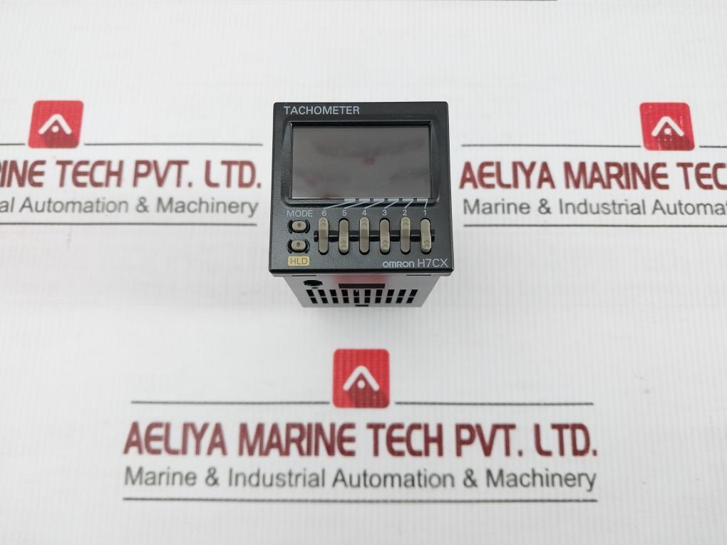 Digital-Tachometer-By-Omron-24v-Ac-50-60hz-H7cx-R11d1-N-1