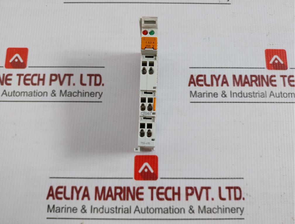 Digital Input Module 10a 24vdc 0.08-2.5mm2 Wago 750-610
