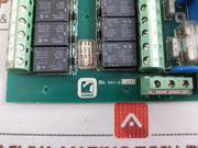 Digital Input No Pt100 Relay Interface Board 20ma Sabroe Sag. 3367 890517