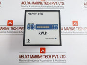 Digital Metering System 60 Hz Rish Em 3490 Rishabh